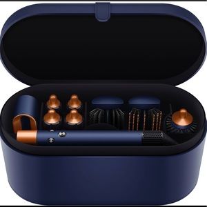 special gift edition Dyson Airwrap styler complete in dark blue and rich copper